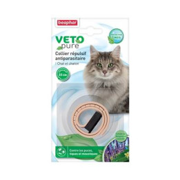 Collier Répulsifs Antiparasitaires Chat 35Cm Plusieurs Couleurs Disponibles
