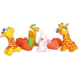 LOT DE 24 JOUETS LATEX "SAVANE"