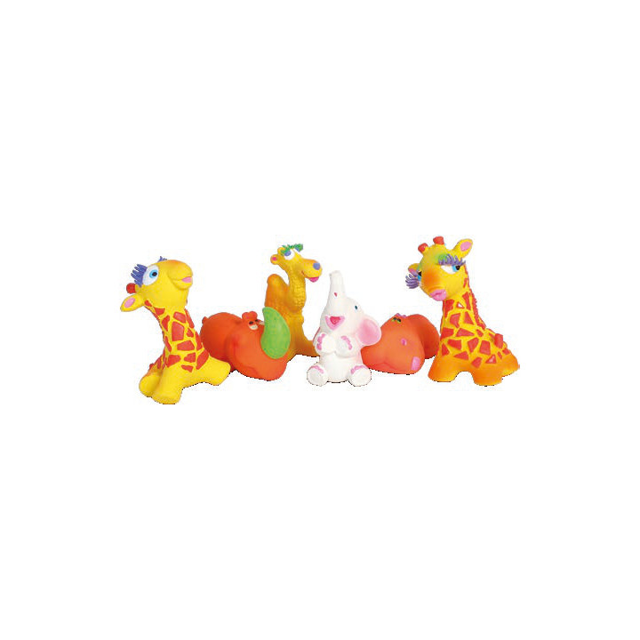 LOT DE 24 JOUETS LATEX "SAVANE"