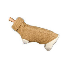 Pull fantaisie torsadé pour chien