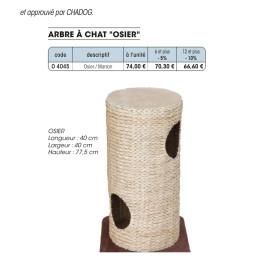 Arbre à chat Osier