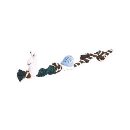 JOUET CORDE ET PELUCHE ESCARGOT