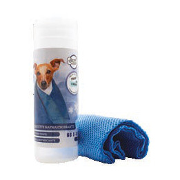 Serviettes rafraîchissantes pour chiens et chats