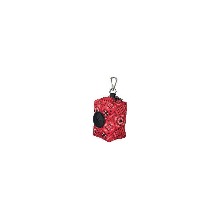 Ramasse crottes Bandana rouge