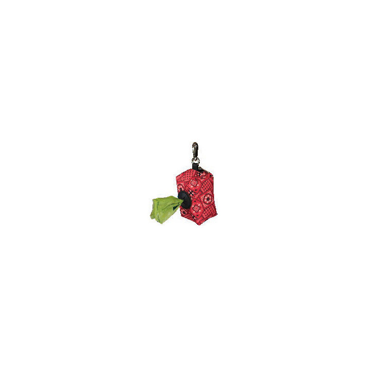 Ramasse crottes Bandana rouge