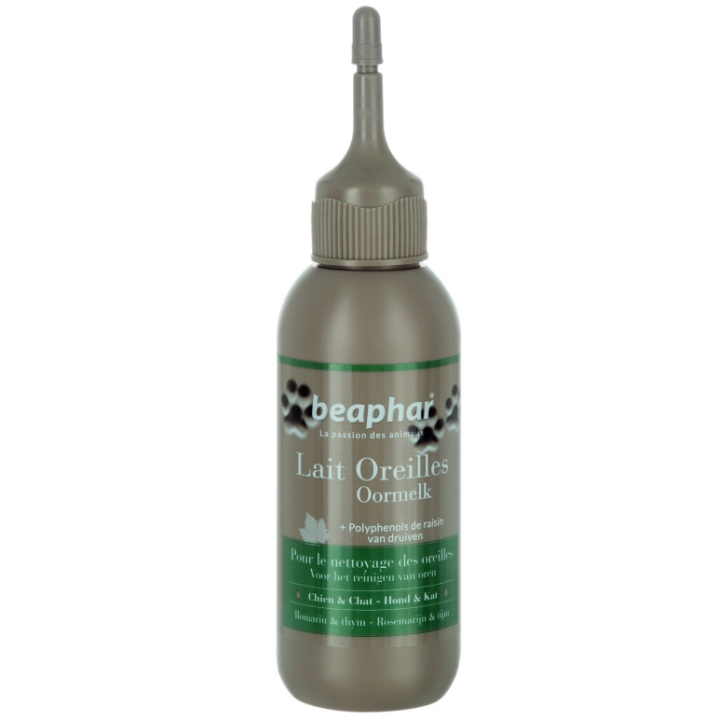 Lait oreilles Premium Beaphar : 125 ml