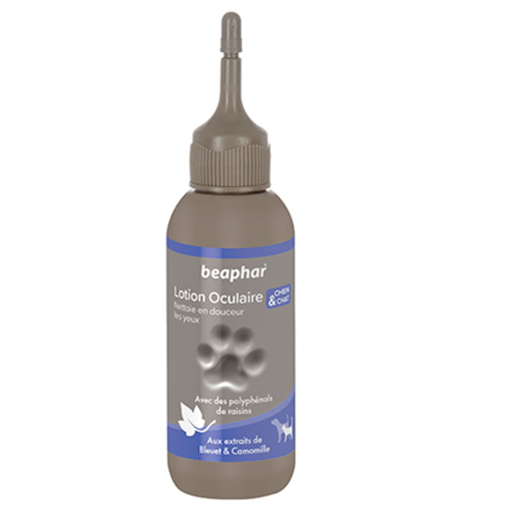 Lotion oculaire Premium Beaphar : 125 ml