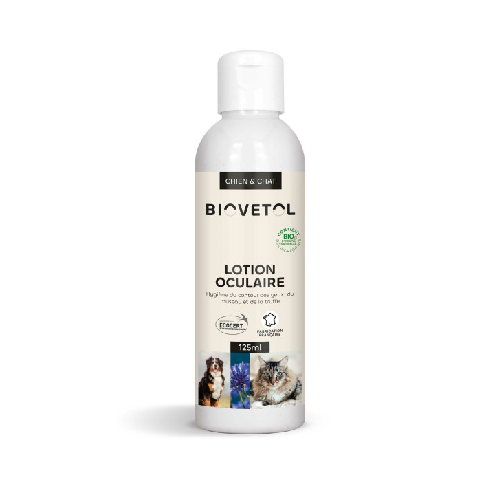 Lotion oculaire BIOVETOL 125 ml