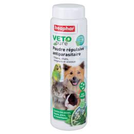 Poudre répulsive VETOpure pour chien ou chat