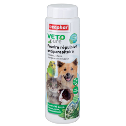 Poudre répulsive VETOpure pour chien ou chat
