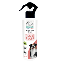 Lotion antiparasitaire pour chien Anju : 250 ml