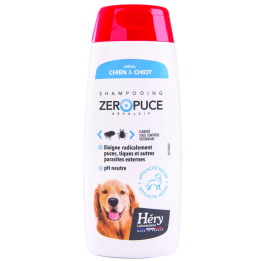 Shampooing répulsif zéro puce chien/chiot : 200ml