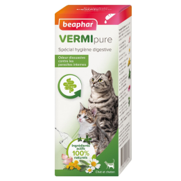 Vermipure solution Liquide pour chaton et chat : 50ml