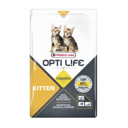 Croquettes Opti Life Chaton poulet : 2.5 kg