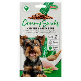 Creamy Snacks Chien x4 : Poulet et haricots verts