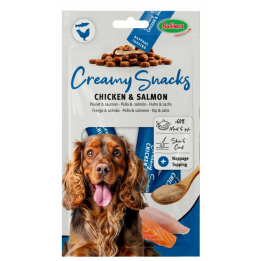 Creamy Snacks pour chien x4 : Poulet Saumon