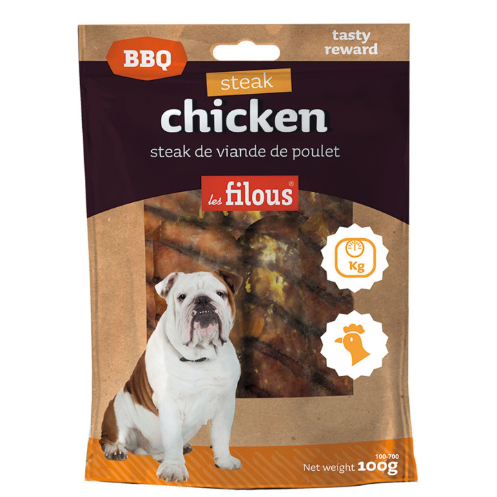 Steack De Poulet Pour Chien