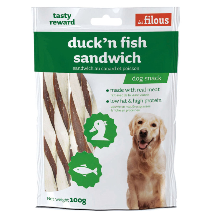Sandwich Canard et Poisson