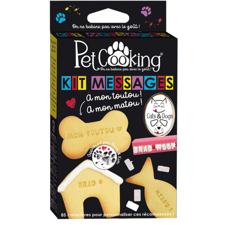Kit message pour biscuit