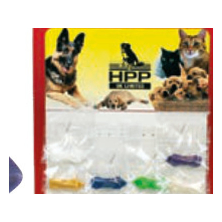 Nœuds plastique pince pour animaux - 14 pièces
